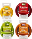 Joie Food Saver Set, Avocado, Tomato, Onion, and Lemon Stretch Pods, Silicone, One Size, 4 Count