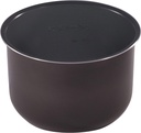 Instant Pot Ceramic Inner Cooking Pot 8-Qt, Non-Stick Coated Interior, Rice Cooker, Cooking Pot for Slow Cooking, Gray