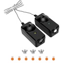 41A5034 Safety Sensor Kit, Replacement for Craftsman/Chamberlain/Liftmaster Garage Door Sensor, Compatible with Liftmaster/Chamberlain/Craftsman Garage Door openers Made After 1997