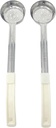 For 2 Pack - 3 oz Perforated Portion Control Scoops/Spoodle - Beige - Food Service