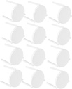 PRETYZOOM 200pcs White Plastic Pizza Stands High-temperature Resistant Tripod Stackers for Safe Pizza and Storage for Catering and Takeout