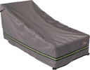 DUCKCOVERS Soteria Waterproof 86 Inch Patio Chaise Lounge Chair Cover, Chaise Lounge Covers Outdoor