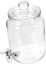 Brewing Wine Bottle Spout Glass Beverage Holder Sealed Drink Container Multipurpose Use for Parties
