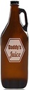 "Daddy's Juice" Beer Amber Growler