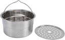 Steaming Pot for TM5 TM6 Food Processor Steaming Basket Stainless Steel Kitchen Tool