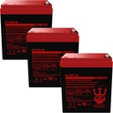 Neptune 485LM Replacement Battery Compatible with LiftMaster 485LM Garage Door - 3 Pack