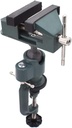 findmall Universal Table Vise 3" Aluminum Swivel Bench Vise 360 Degrees Rotating Fit for Holding Small Parts in Jewelry Hobby Model Making Electronics and More