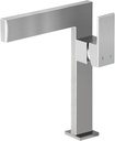 Brushed Nickel Tall Bathroom Sink Faucet Ultra Thin Design, Single Handle Vessel Faucet for Bathroom Sink,1 Hole Lavatory Bowl Sink Faucets Solid Brass(Brushed Nickel)