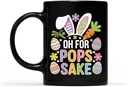 Sake Funny Easter Bunny Print Glasses Happy Easter Women Kid Coffee Mug, Gift For Men, Women, Coffee Cup 11oz - 15oz