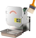 Electric Vegetable Slicer 300W, Professional Chopper For Commercial Kitchens, Adjustable Thickness 1.5-35mm, High-Efficiency Food Processor For Chives Scallions Beans