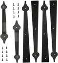 LIFKOME 1set Garage Door Hinges and Furniture Hinges Easy to Install and Sturdy Design for Cabinet and Display Doors Construction Practical and Efficient for