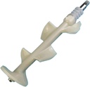 Beater Rod Spare Part ，Compatible for YKF， Compatible for VEVOR ，Ice Cream Machines ，1 Piece Stirring Auger Replacement