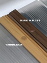 Endura Composite Exterior Door Z-Series Adjustable Threshold Cap (Woodgrain)
