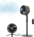 Shark FlexBreeze Fan - Indoor & outdoor oscillating fan, pedestal & tabletop, corded & cordless portable fan with outdoor InstaCool misting attachment - FA222