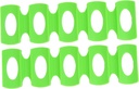 2pcs Silicone Can Holders High Temperature Cold Resistant Beer Mats for Fridge Cabinet Pantry Non- Beverage Storage Pads for Bottles Cans Green