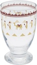 アルタ(Artha) Alta AR0604339 Goblet Glass, 8.8 fl oz (220 ml), Camel
