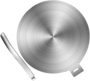 ABOOFAN Induction Cooktop Heat Diffuser Gas Stove Plate Stainless Steel Efficient Heat Conduction Versatile Long-lasting Use