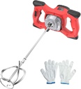 IMAYCC Cement Mixer, 2100W Electric Concrete Mixer with 6 Speed, 110V Handheld Mud Mixer for Motar,Paint, Grout, Plaster, Thinset,Fodder Stirring Tool