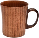 Wood Cup Traditional Drinkware Hand,Polished,Drinking Cup Portable Retro Handmade Small Water Tea Cup Japanese Sake Cup, S