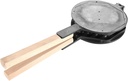 Egg Waffle Baking Mold, Non-Stick Cake Griddle Egg Roll Mold for Kitchen Cake Baking Tool, Waffle Maker Baking Pan for Party, Cafe, Tea Shop