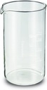 Easyworkz Borosilicate Glass Replacement Beaker for 12oz French Press Coffee Maker