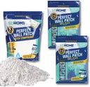 Drywall Repair Plate & Compound Kit by SD Home, Fix Large Holes Fast, Pack of 2 Wall Backing Plates & 1 Fast-Drying Spackle Filler Bag, Easy & Quick DIY Patching for Cracks & Wall Damage