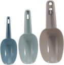 KICHOUSE Baking Spatula Ice Shovel Flour Scoop Kitchen Cereal Scoops Plastic Versatile Kitchen Tool