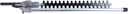 Hedge Trimmer Attachment, Sturdy and Pole Hedge Trimmer Easily Prune High Branches Hedge Trimmer Assembly for Garden Lawn Mower Tree Trimming (26 * 9mm)