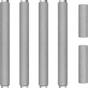 Refrigerator Door Handle Covers, Set of 6, Trimmable, Washable, Appliance Handle Covers, Fridge Door Handle Protector, Get Rid of Dirty Handprints. Timesaver, Kitchen Decor Accessories (Grey)