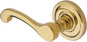 Baldwin 5445V.003.FD Solid Brass Door Lever