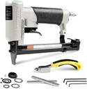 WOODPECKER N7116 Upholstery Stapler 22 Gauge 3/8-Inch Crown Pneumatic Upholstery Staple Gun 71 Series Air Power Fine Wire Stapler Gun