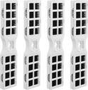 4 Pack FRGPAAF2 Pure Air AF-2 RAF-2 Refrigerator Air Filter for Frigi-daire FRFC2323AS FRFC232LAF FRFC233LAF FRFG2323AF FRFN2823AS -Replaces 4977184 AP7194838 PS16745923 EAP16745923 by Puxyblue
