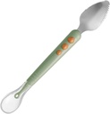 Fruit Scraper Double Head Food Spoon Double Head Silicone Spoon Silicone s Food Dispenser Puree Scraping Fruit Puree