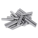 Pack of 20 M5 x 35 mm Length 304 Stainless Steel Fully Threaded Rod Bar Studs Silver Tone