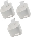 PRETYZOOM 3pcs Hanging Storage Baskets Wire Onion Garlic Keeper for Kitchen Bathroom