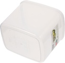 Plastic Bread Box for Household Kitchen Countertop Transparent Fresh Keeping Bread Storage Container Refrigerator Box for Home and Bakery Use